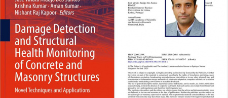 کتاب Damage Detection and Structural Health Monitoring of Concrete and Masonry Structures توسط عضو هیات علمی دانشگاه بیرجند در انتشارات معتبر بین المللی اشپرینگر منتشر شد