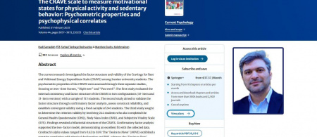 نخستین اعتبارسنجی مقیاس جامع حالت‌های انگیزشی و کم تحرکی در میان دانشجویان ایرانی