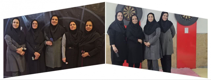 کسب مقام سوم توسط کارمند دانشگاه در مسابقات دارت بانوان دستگاه‌های اجرایی استان