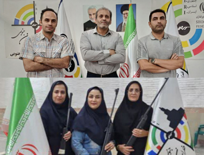 کسب مقام‌های برتر توسط کارکنان دانشگاه بیرجند در مسابقات تیراندازی دستگاه‌های اجرایی استان